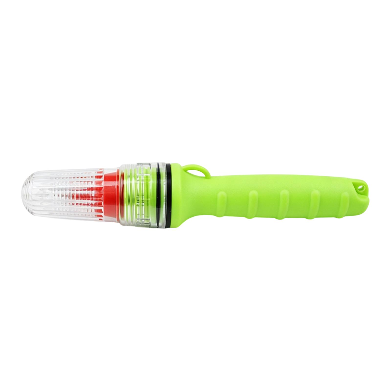 Waterproof Marine Signal Light LED Fishing Net Warning Light Battery Powered Automatic Light Control Suitable for Boats and Fishing Nets One Size