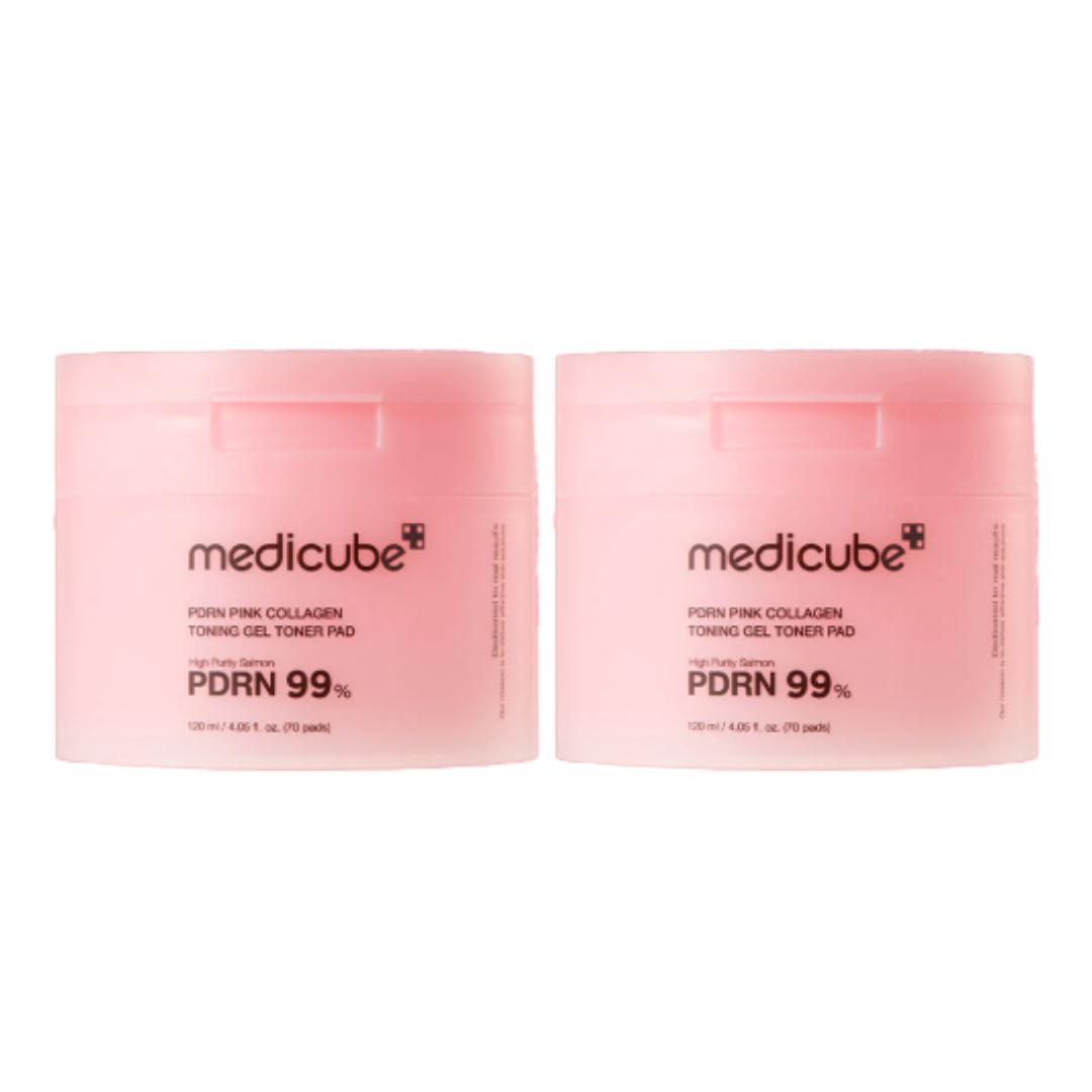 

Medicube PDRN Розовый Коллаген Тонизирующий Гель Тонер Пэды 120 мл (70 подушечек) (3 варианта) # 120 ml (70 pads) x 2pcs