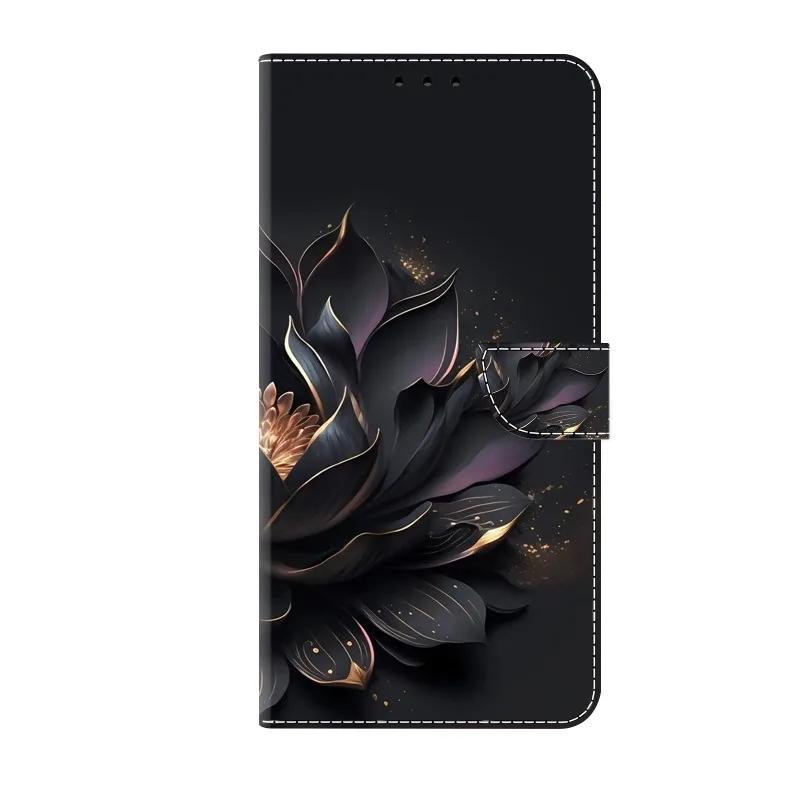 Étui Edge 60 Fusion pour Motorola Edge 60 Edge60 Fusion Funda Portefeuille Peint Étui à Rabat Support pour Moto Edge 60 Étui de Téléphone Couverture Livre
