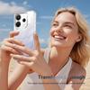KEYSION Four-Corners Shockproof Transparent Case for Redmi Note 14 4G 5G Soft TPU+PC Clear Phone Cover for Redmi Note 14 5G