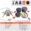 Zhichu Outdoor Triple-Burner Camping Stove Set