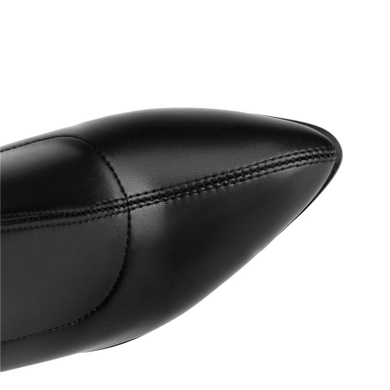 Women's High-heeled Boots, Sexy European and American Style Thick-heeled Knee Boots, Autumn and Winter New Large-size Boots