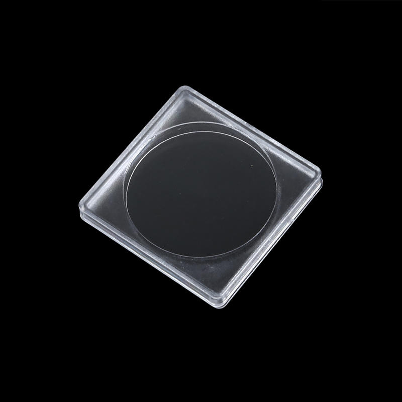 Small Square Storage Box for Coins and Currency Protective Case Holder for Collectible Coins Compact Organizer for Coin Collection and Home Storage