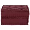 VidaXL Modular Pouf Brown 70x70x36 Fabric, Sofa, Convertible Sofa, Fabric Sofa, Modular Sofa, Pallet Cushion, 4019031