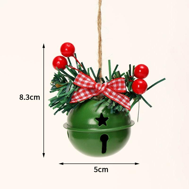 Christmas Bell Pendant Christmas Tree Pendant Decoration  Year 2025 Festival Party Merry Christmas Decoration For Home 2024