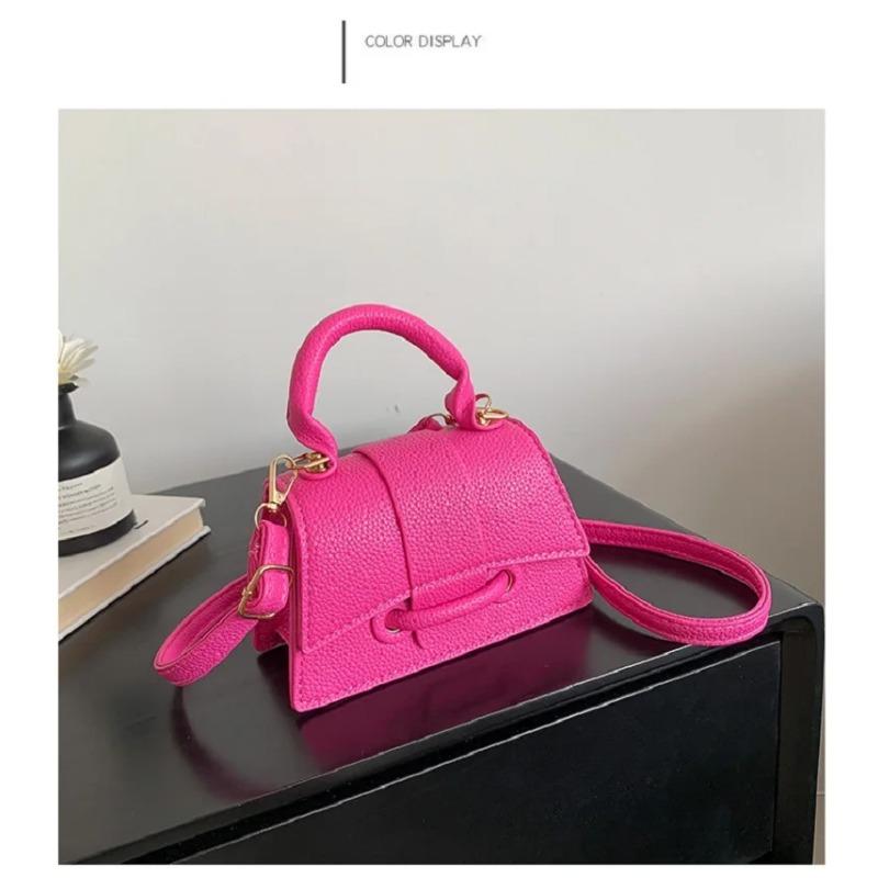 Women's PU Leather Crossbody Bag Trend Designer Square Bag New Fashion Handbag Single Shoulder Bags