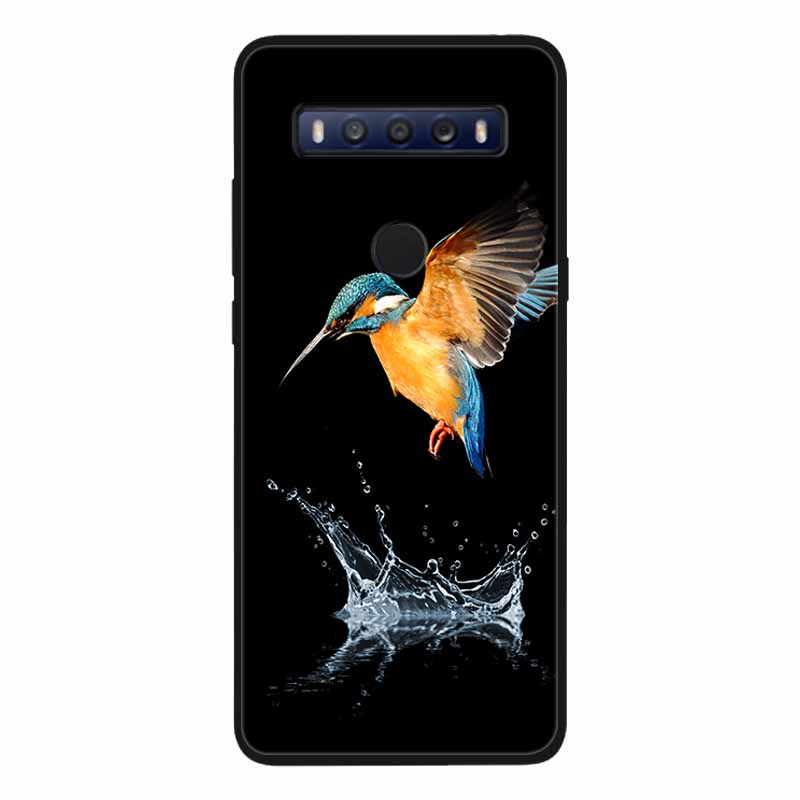 Para TCL 10 SE Funda Suave de Silicona Fresca y Moderna Para TCL 10SE T766U T766H Tapa Trasera TCL10SE TPU Protectora para Teléfono Fundas