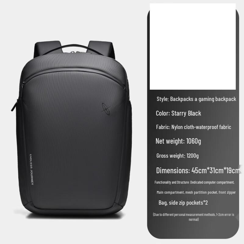 Li Shen Lightweight Nylon Backpack