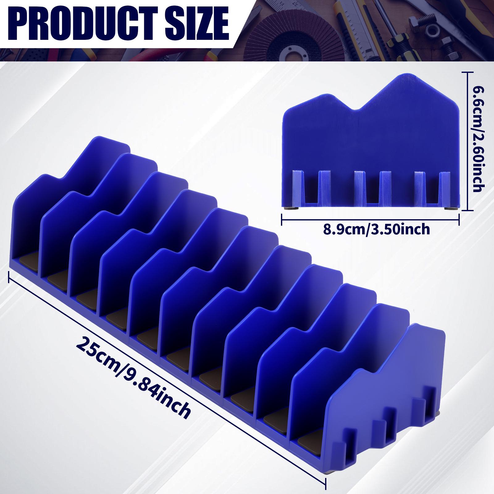 4PCS Practical Plier Organizer Rack Holds Up To Ten Pliers Drawer Toolbox Sturdy Pliers Tool Organizer Storage Rack Space-Saving