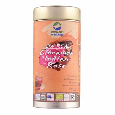 Tarçınlı ve Hint Güllü Çay (100 gram), Tarçınlı Hint Gülü Çayı, Organik Sağlık