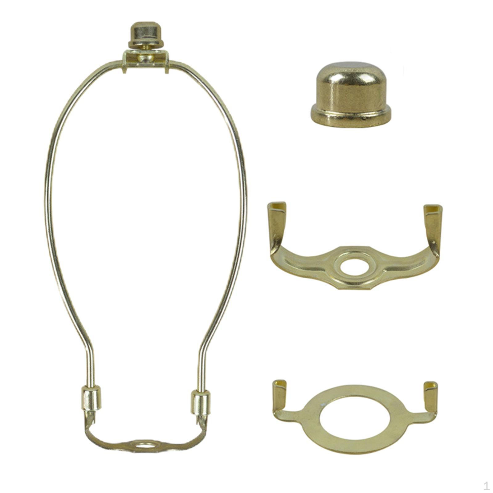 

Основание держателя арфы для лампы и шаровое навершие для настольных торшеров (7-9 дюймов/8 дюймов/10 дюймов/12 дюймов) Golden 10.5x20.3cm