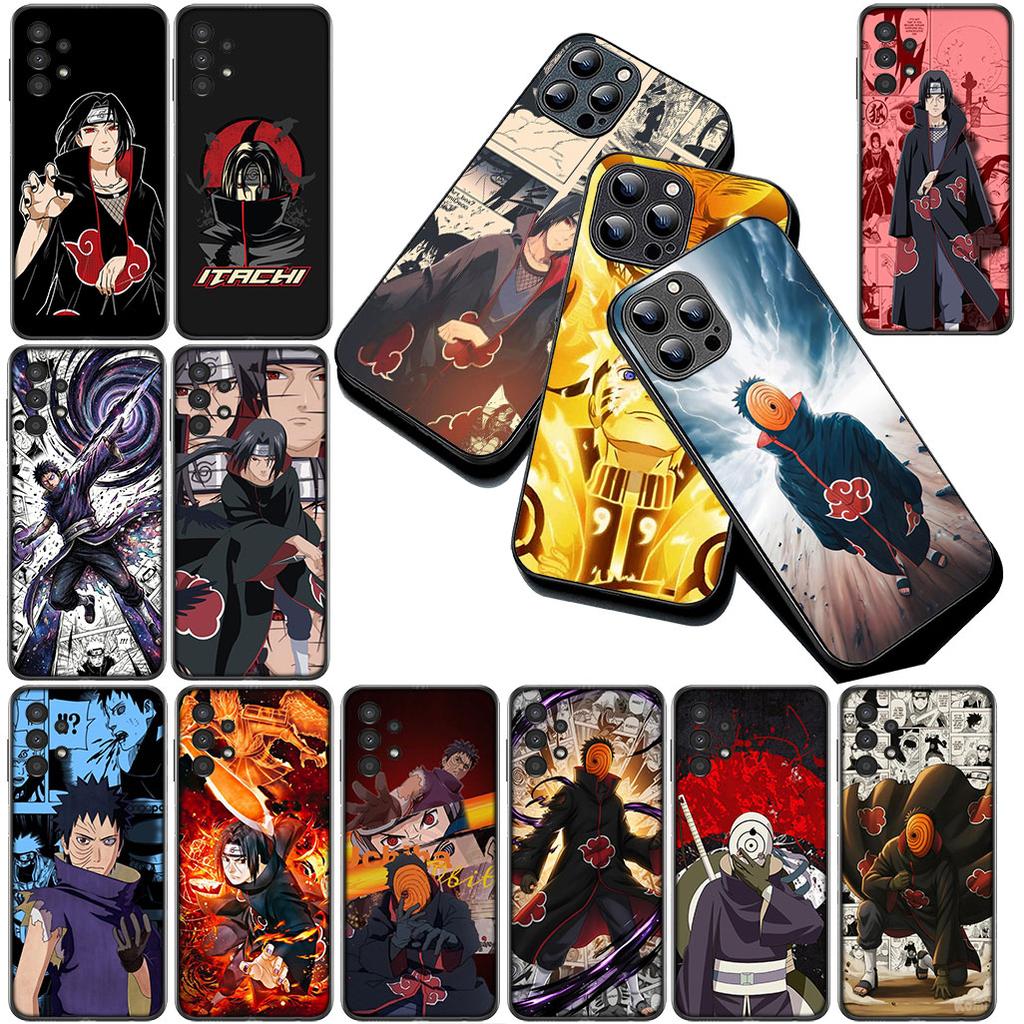 for Samsung Galaxy S20 S22 S21 FE Ultra Plus A07 A17 A15 A16 A25 A57 A37 Phone Case Obito Itachi Uchiha Tobi Akatsuki Narutos