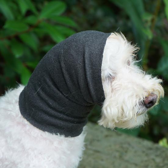 No Flap Ear Wrap Anxiety Relief Hair Protection for Long-Haired Dogs Calming Dog