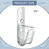 10 Cable Clips, J-hooks, Management, Household Items, Hangers, Garage Hooks for Home,