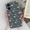 Ultra Thin Clear Phone Cases For Vivo Y22S Y27 Y33 Y35 Y36 Y37  Beautiful Heart Pattern Soft Silicone Super Shockproof Shell For Vivo Handphone Covers