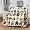 1pc Blanket The Walking Dead Daryl Dixon3 Print Design, Lightweight Blanket for Sofa, Bed- Soft &Warm, Gift for All Seasons like Christmas, Halloween