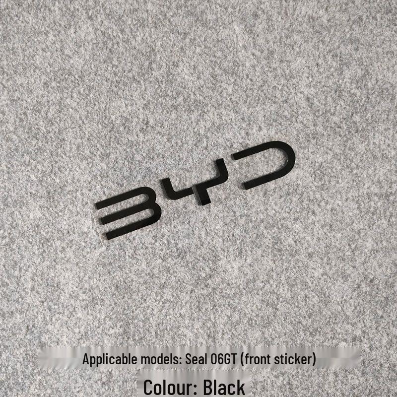 BYD Seal EV Car Logo Sticker for Color Change & Decoration (EVDMI 05, DMI 07, DMI 06, GT 06)