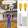 Gutter Cleaning Tool from the Ground for Cleaning Leaves and Debris Gutter Cleaning Tool Gutter Guard Cleaning Brush