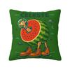 Pillow Cover Chimpanzee Banana Design Cushion Cover Novelty Pillow Case For Living Room Chair Pillowcases