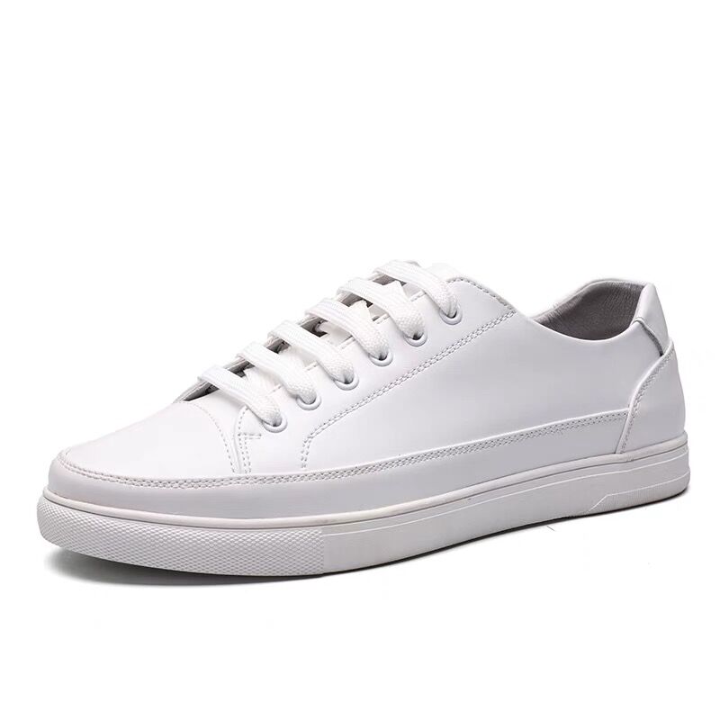 Genuine Leather Women Platform Sneakers Fashion Vulcanized Shoes Ladies Comfortable Little White Shoes Big Yards Leather Shoes