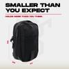 Large Capacity Magnetic Water Bottle Bag Multi-Pocket Universal Magnet Crossbody Bag Portable Water Bottle Holder