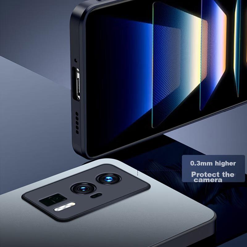 Dream Kajia Redmi K60 Phone Case K60/K60 Pro/K60 Champion Edition Full Coverage Ultra-thin Frosted Silicone Anti-drop Menn Models Graphite Black