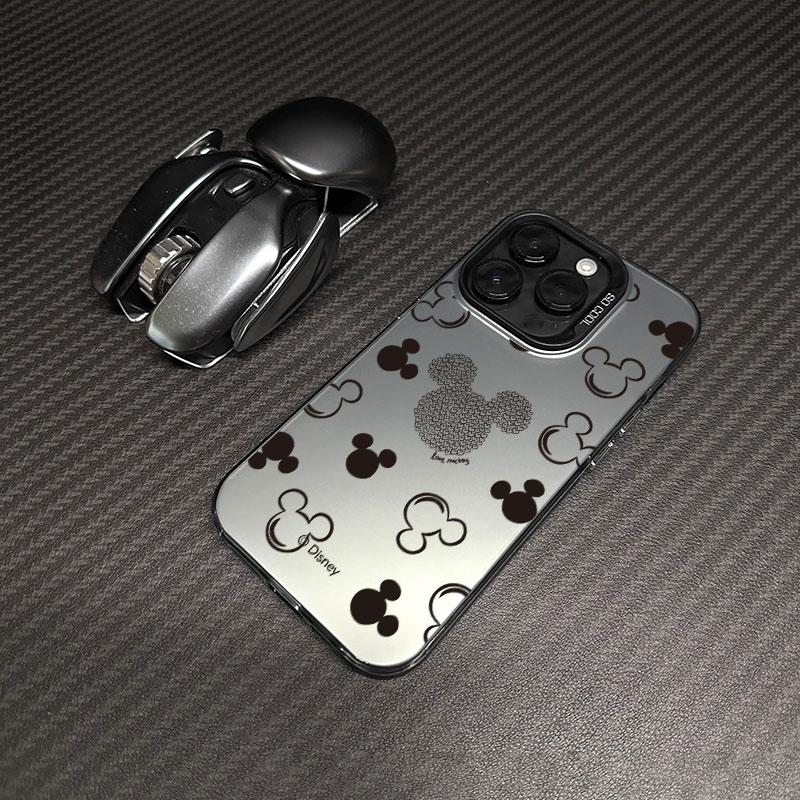 Roztomilý Avatarový Kryt s Myškou Mickey pro Apple iPhone 17 Air 16E 16 15 14 13 12 mini 11 8 7 Pro Max Plus Barevný Kryt na Telefon