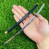 10inch Ichimaru Gin Katana Anime Bleach Real Size Japanese Katana Original Samurai Sabre Sword Metal Ninja Knife Blade Toy Gift