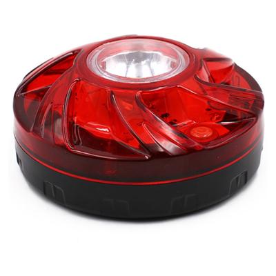NOELAMOUR Magnetische LED-Warnleuchte Wasserdicht Rotierend AA-Batterie Notsignal Rotierendes und Blinkendes Licht, Leuchtfeuer, Betrieben, Licht,