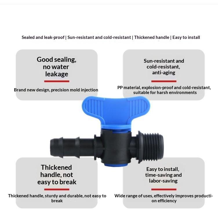 4Pcs Double-Lock Bypass Valve For Pet Bottles Universal Portable Camping Faucet Nozzle Water Dispenser For Picnic Hiking