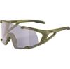 Alpina Hawkeye Q Lite V Olive Sports Glasses
