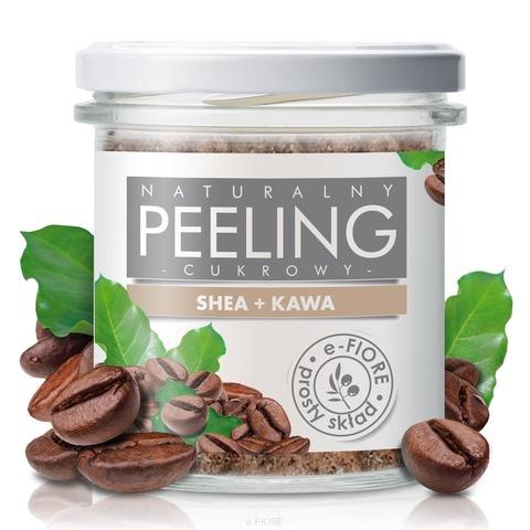 

e-FIORE Peeling Cukrowy Kawowy, 300g