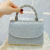 Elegant French Diamond Rhinestone Evening Handbag