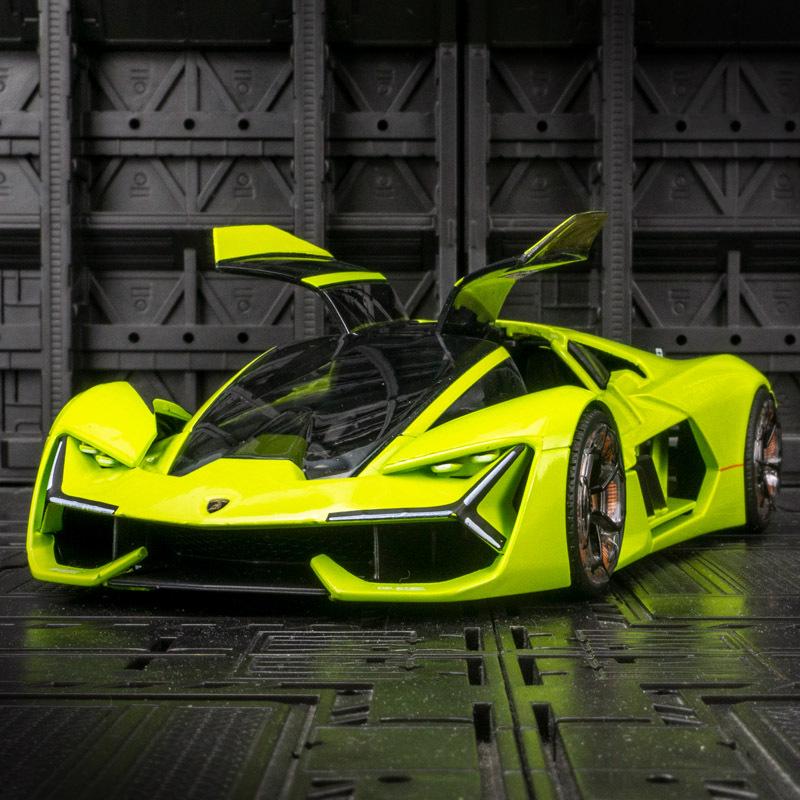 

Bburago Lamborghini Terzo Millennio Diecast Model Car Ornament серый