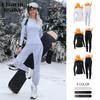 Womens Thermal Underwear Top and Bottom Sets Women Long Johns Warm Base Layer for Cold Weather