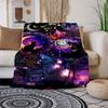 "Witchcraft Wonderland: Enchanted Stained Glass Fantasy"Blanket Flannel Throw Blanket for Sofa, Bed, Travel, Camping, Office