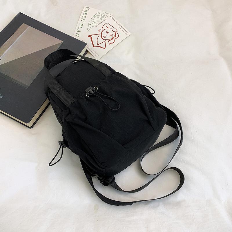 Personalized Retro Casual Texture Backpack 2025 Spring New Foreign Style Fashion Trend Women Commuting Small Backpack
