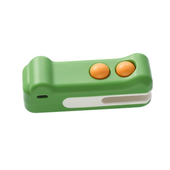 Rechargeable Mini Food Sealer with Hidden Cutter Portable Plastic Bag Sealing Machine Hand Press Bag Sealer for Snacks