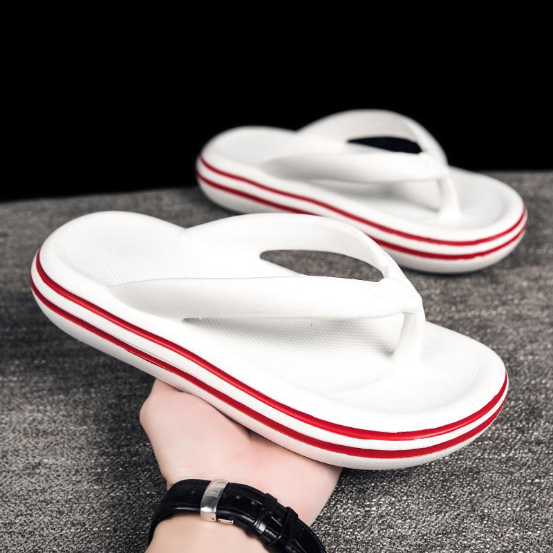 Módní Nové Stylové Platformové Žabky Pro Muže Ženy Měkké Pohodlné Pantofle Černé Protiskluzové Pantofle s Silnou Podrážkou Pánské Žabky