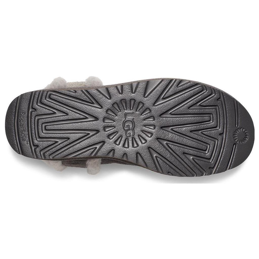 UGG Classic Mini Round Toe Short Snow Boots Women Boots Gray 1153473-CHRC