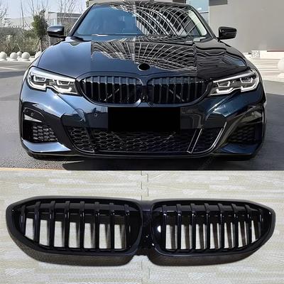 Auto Voorste Nierrooster Enkele Lamel Voorste Racen Roosters Bumper Nierrooster Roosters Voor BMW 3 Serie G20 G21 2019-2022 M-Pakket