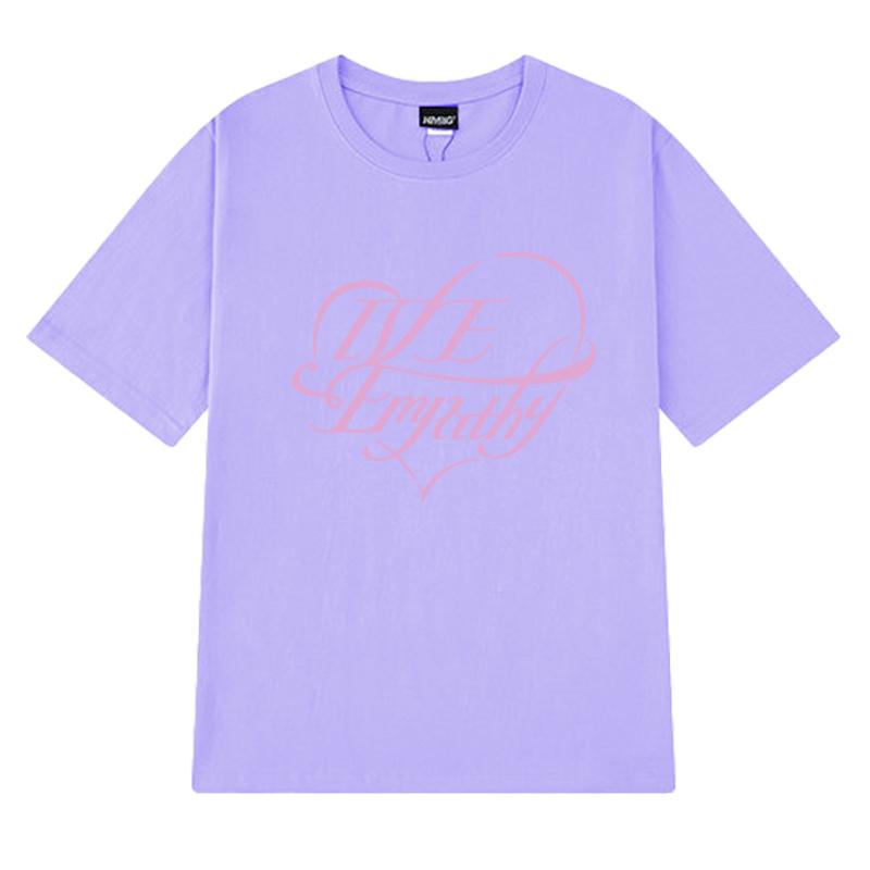 Summer Ive Rebel Heart New in music Trend print T Shirt Men Women Fashion Oversized short sleeve T-shirts Unisex 100% Cotton Top