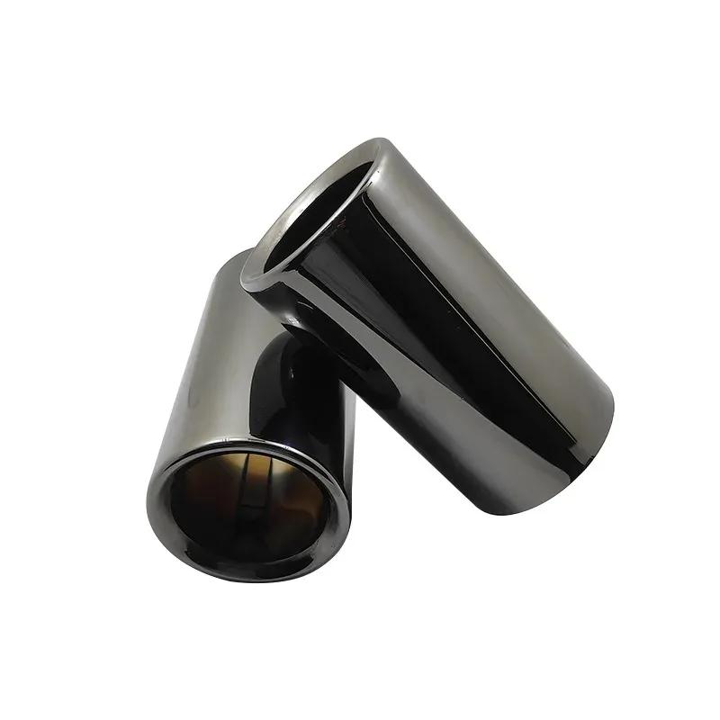 Exhaust Tips For Sagitar Lavida Bora Golf Tiguan Scirocco 1.4T BMW F30 E90 TailPipe Stainless Steel Exhaust Muffler Tip Nozzle