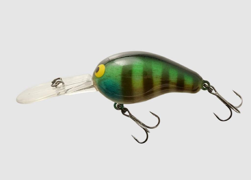 Jackall Geronimo Chico DR 44 Wood Floating Lure Wood Blue Gill (4950)
