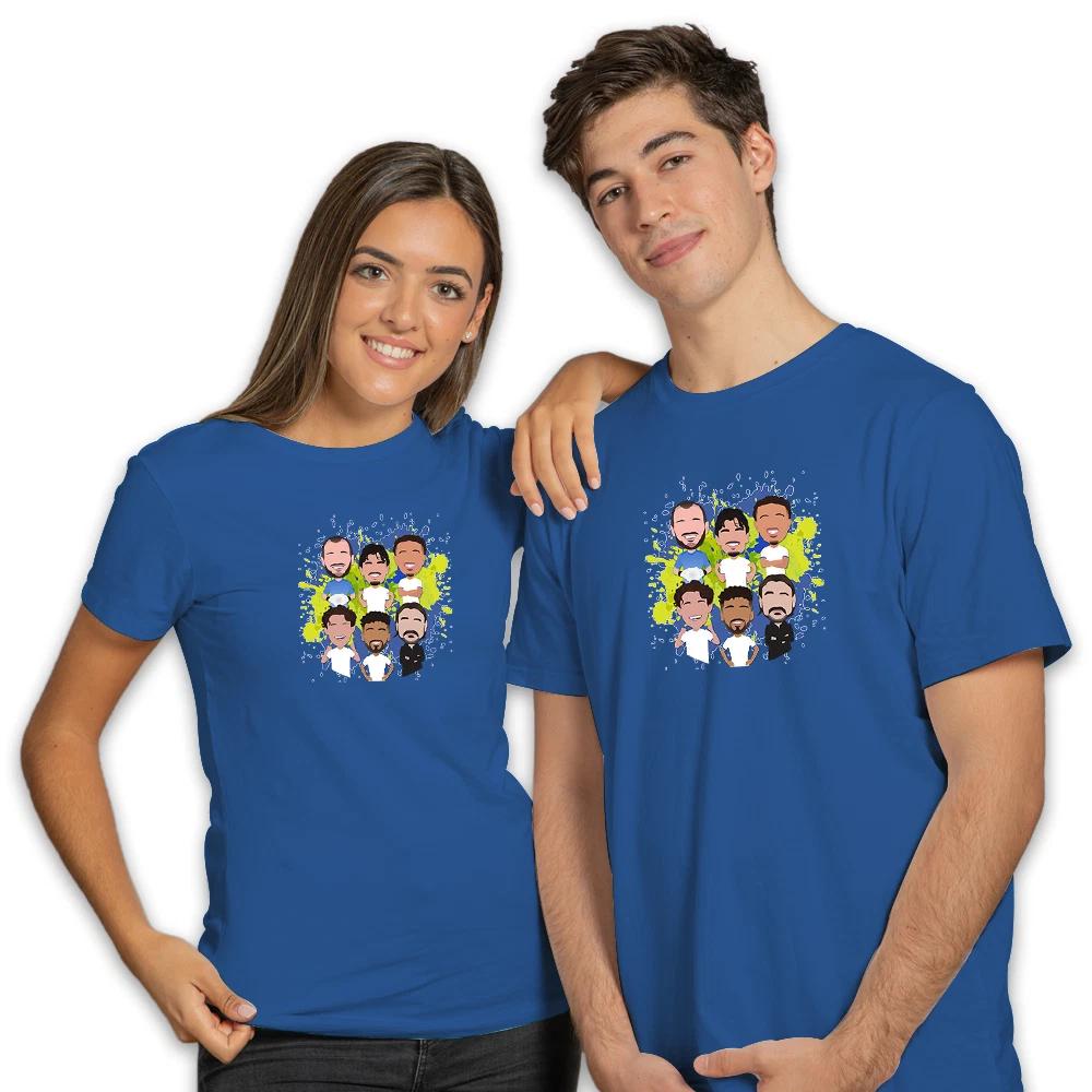 Leeds Utd 2025-26 Vector Heroes Adult T-Shirt Tee S-XXXL Fans T-Shirt L