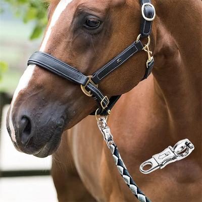 10cm Κράμα Ψευδαργύρου Κλιπ Ασφαλείας για Άλογο Απελευθέρωσης Γρήγορης Απελευθέρωσης Γάντζος Ασφαλείας Snap για Ιππικό Άλογο Πόνυ Κόμπ Άλογο Προϊόν Φροντίδας