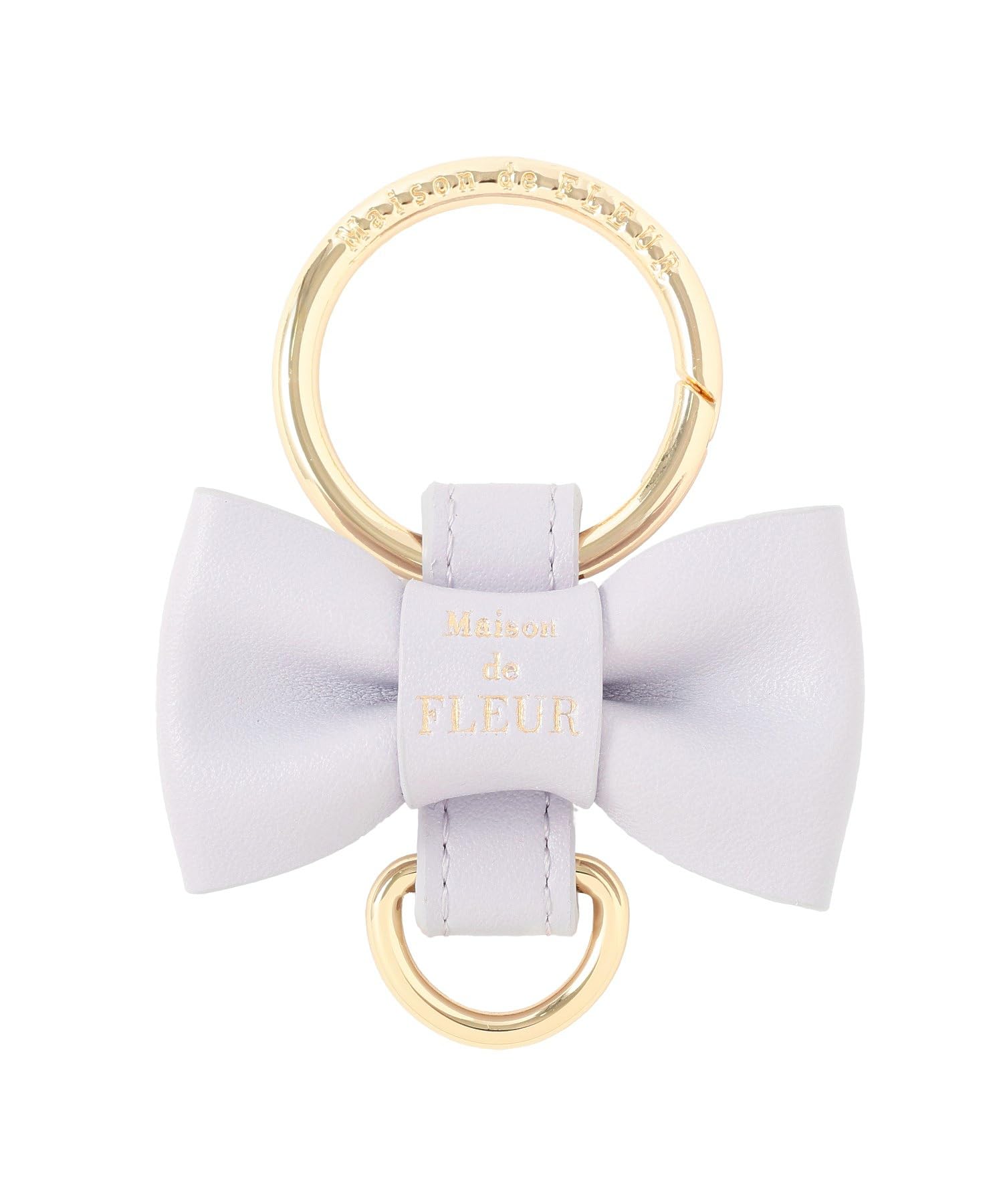 Maison de FLEUR Ribbon Size Other 08001389100 Keyring, Lavender, F, Accessories,