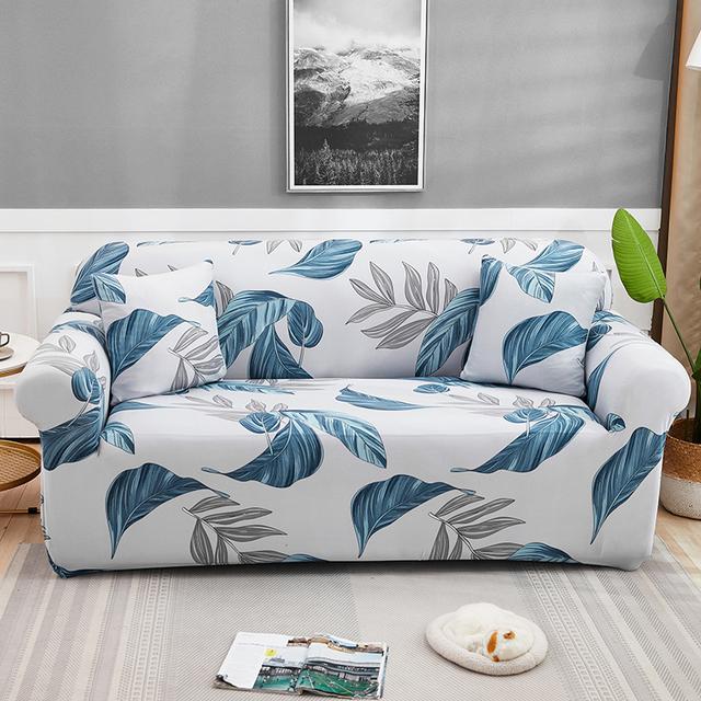 

Чехлы с леопардовым узором, эластичный клетчатый чехол для дивана для гостиной, дивана, кресла, защитный чехол для мебели 1-seater 90-140cm