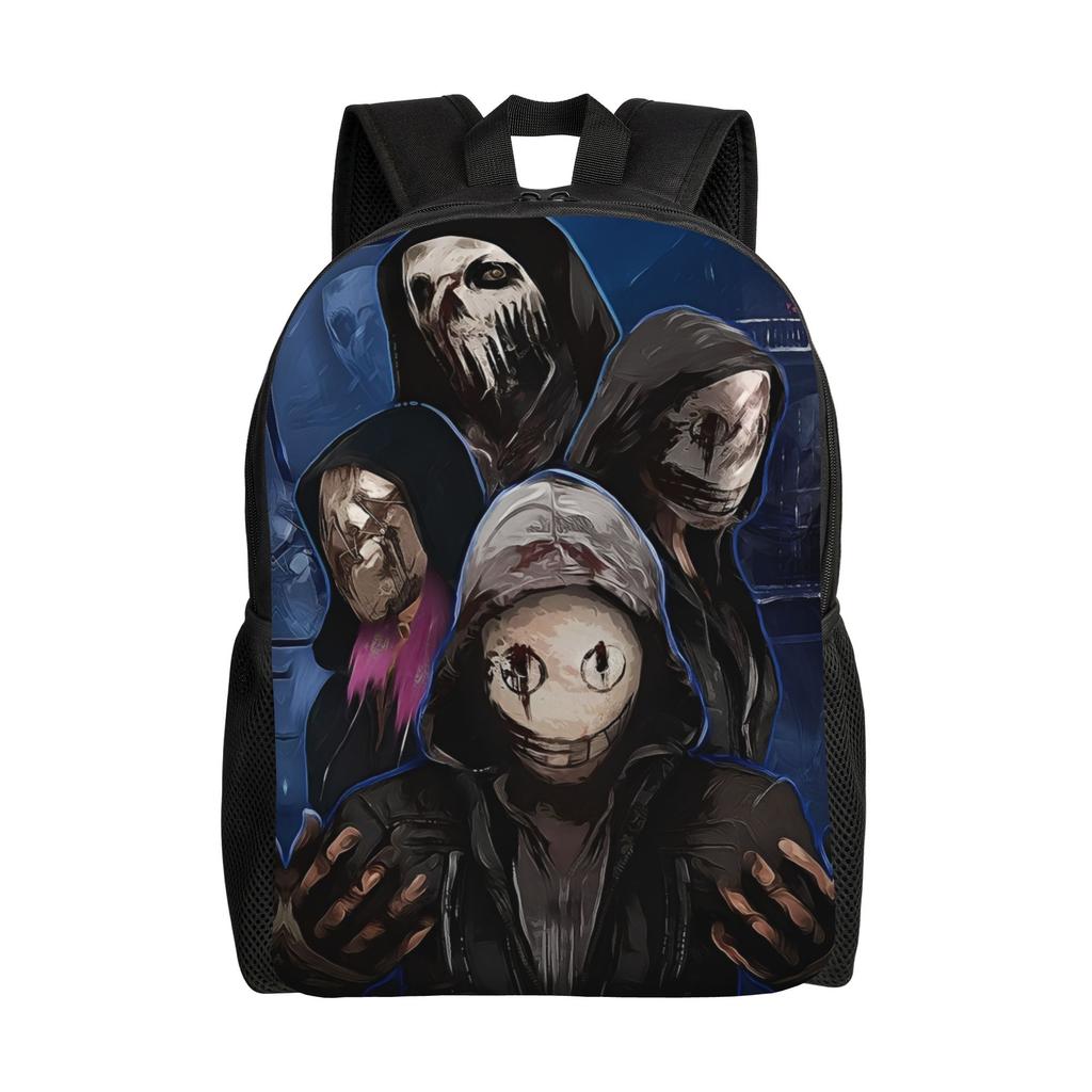 Deads by Daylights Backpack for Men Women Cool Student Business Daypack Video Games Laptop Computer Shoulder Bag Outdoor