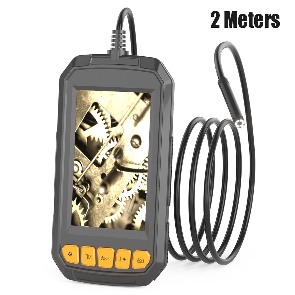 

Эндоскоп Промышленный эндоскоп 4,3-дюймовый портативный эндоскоп HD для осмотра экрана водонепроницаемый широкий